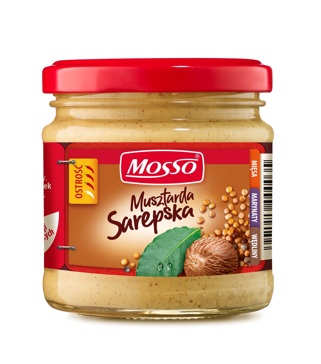 MOSSO MUSZTARDA SAREPSKA 200ml/180g (6)