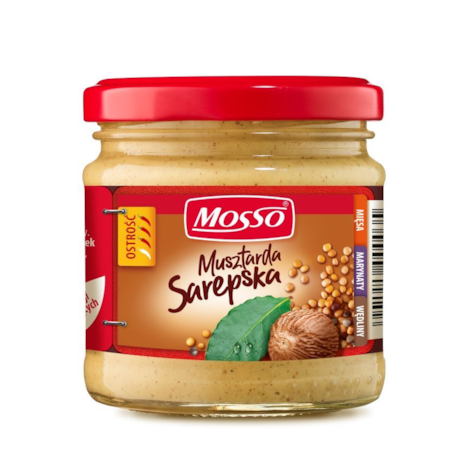 MOSSO MUSZTARDA SAREPSKA 200ml/180g (6)
