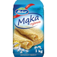 MELVIT MĄKA RYŻOWA 1kg/10